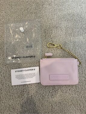 Stony Clover Lane nylon pink wallet